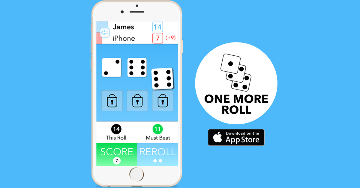 One More Roll - Dice Game for iPhone